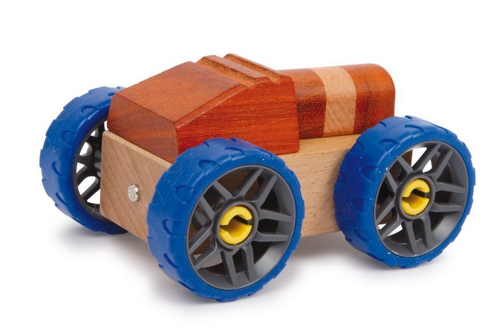 smallfoot 6826 auto polizia legno 14 cm