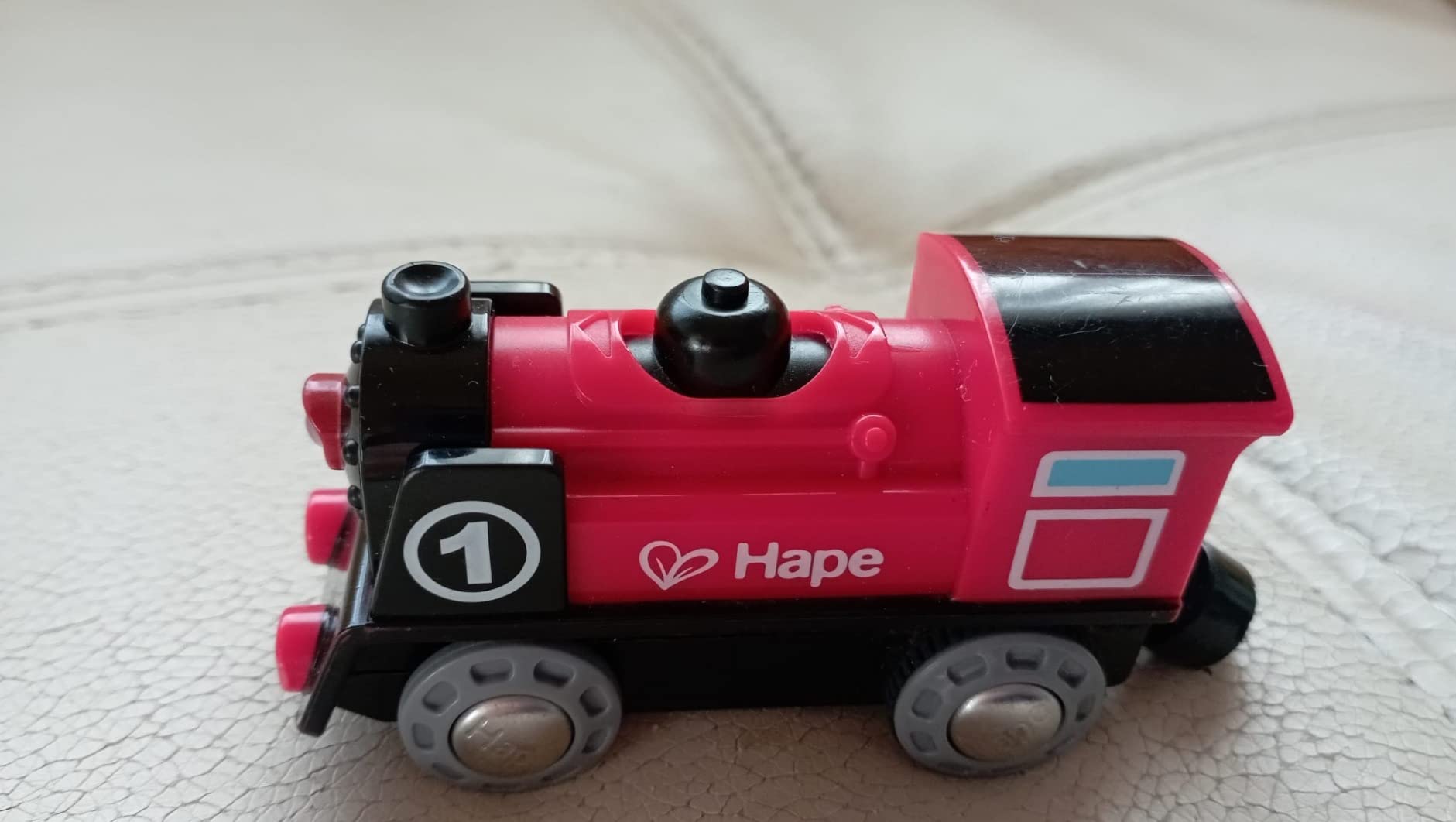 Hape Locomotiva a Batteria trenino rosso con luce
