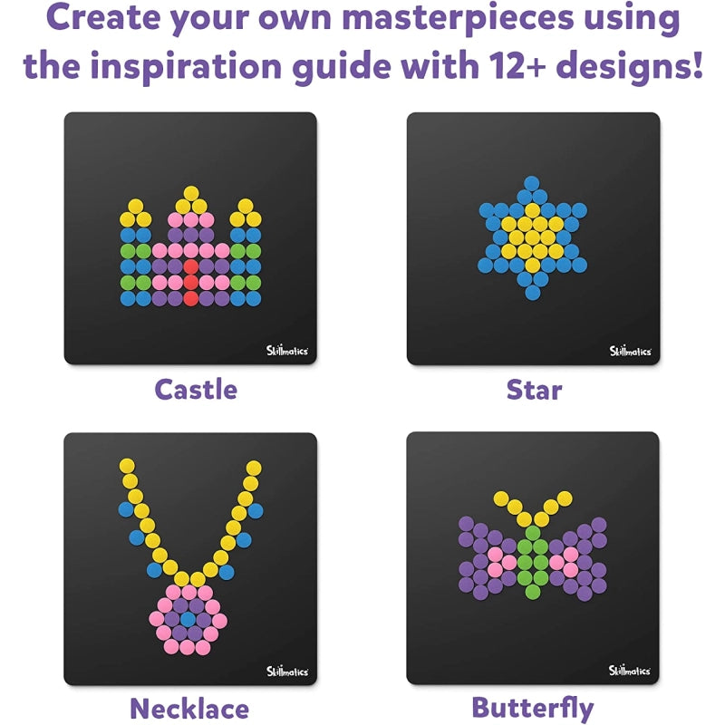 Skillmatics Dot It Unicorns Princesses magnetico 300 dots