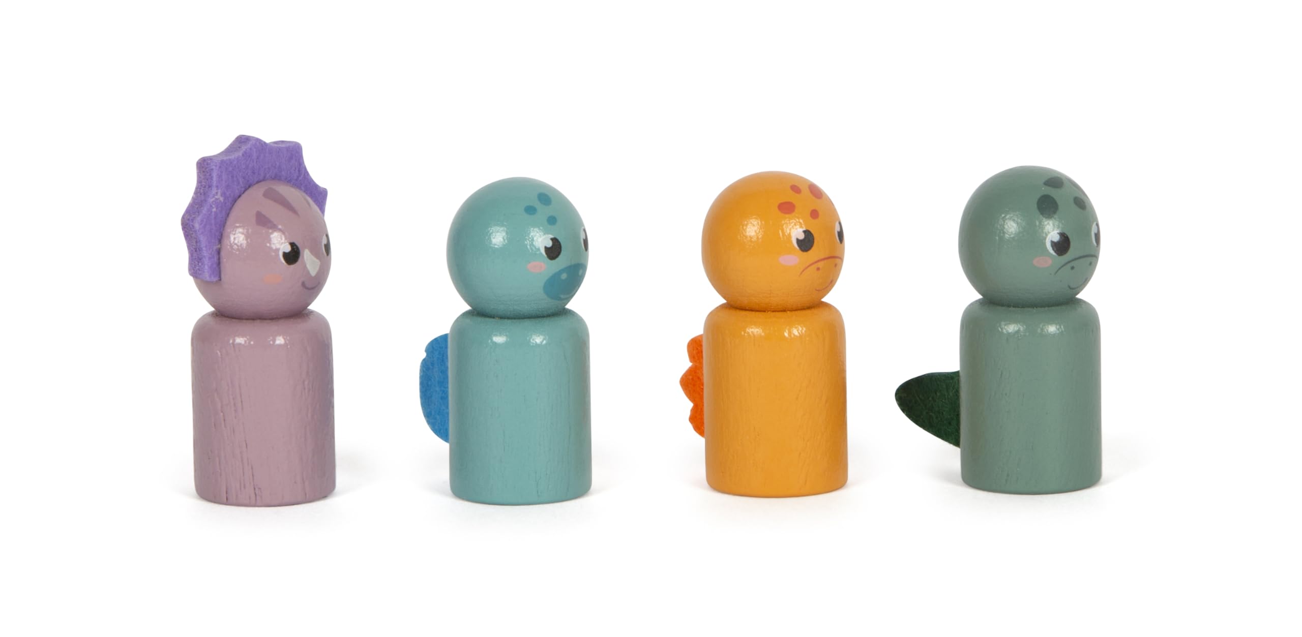 smallfoot Dino ludo gioco in legno 4 giocatori contare