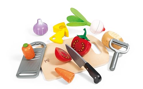 Hape Ingredienti Essenziali set cucina giocattolo ortaggi divisibili