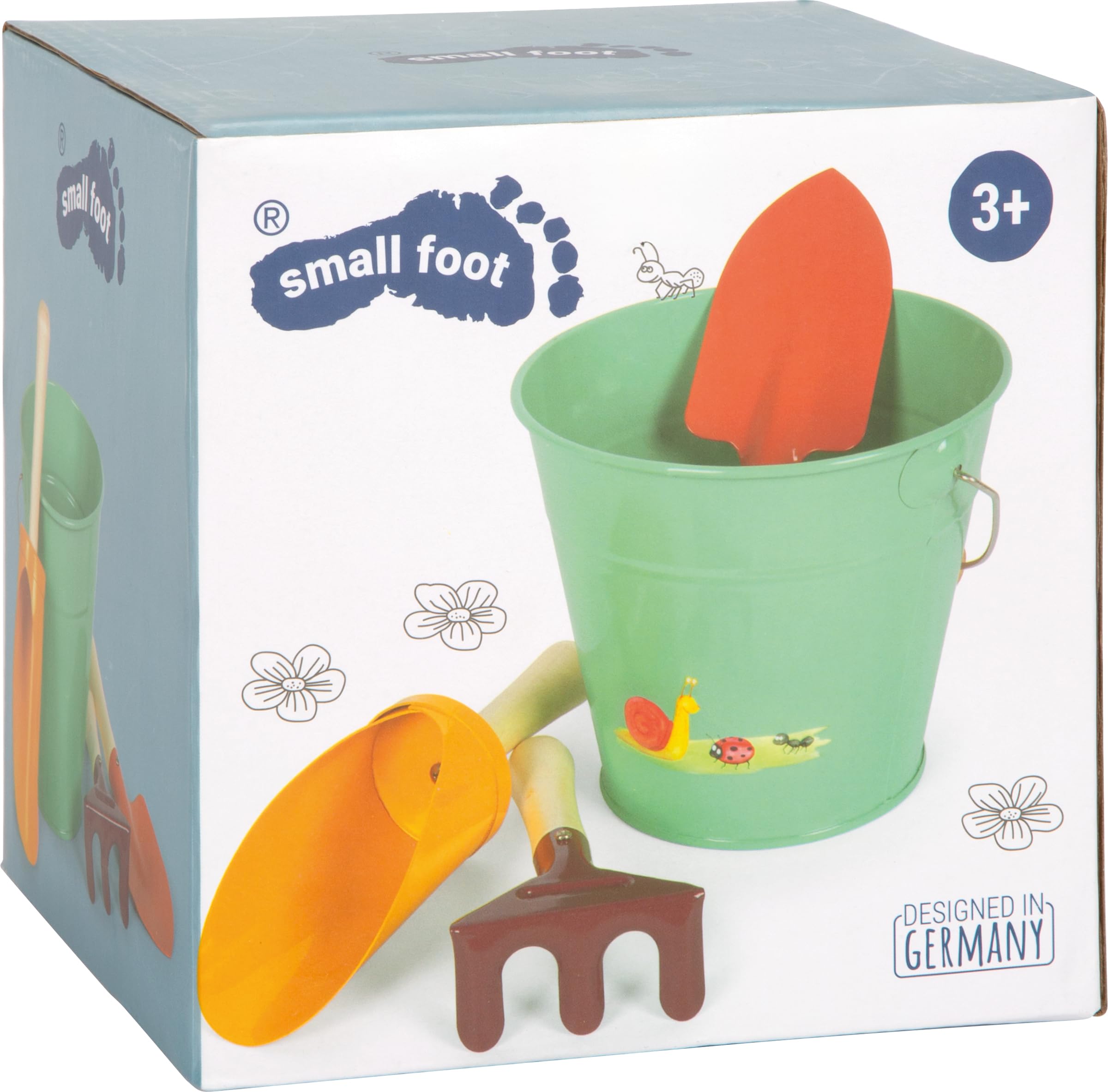 smallfoot Tiny Garden 12665 set giardino secchio 4 pezzi