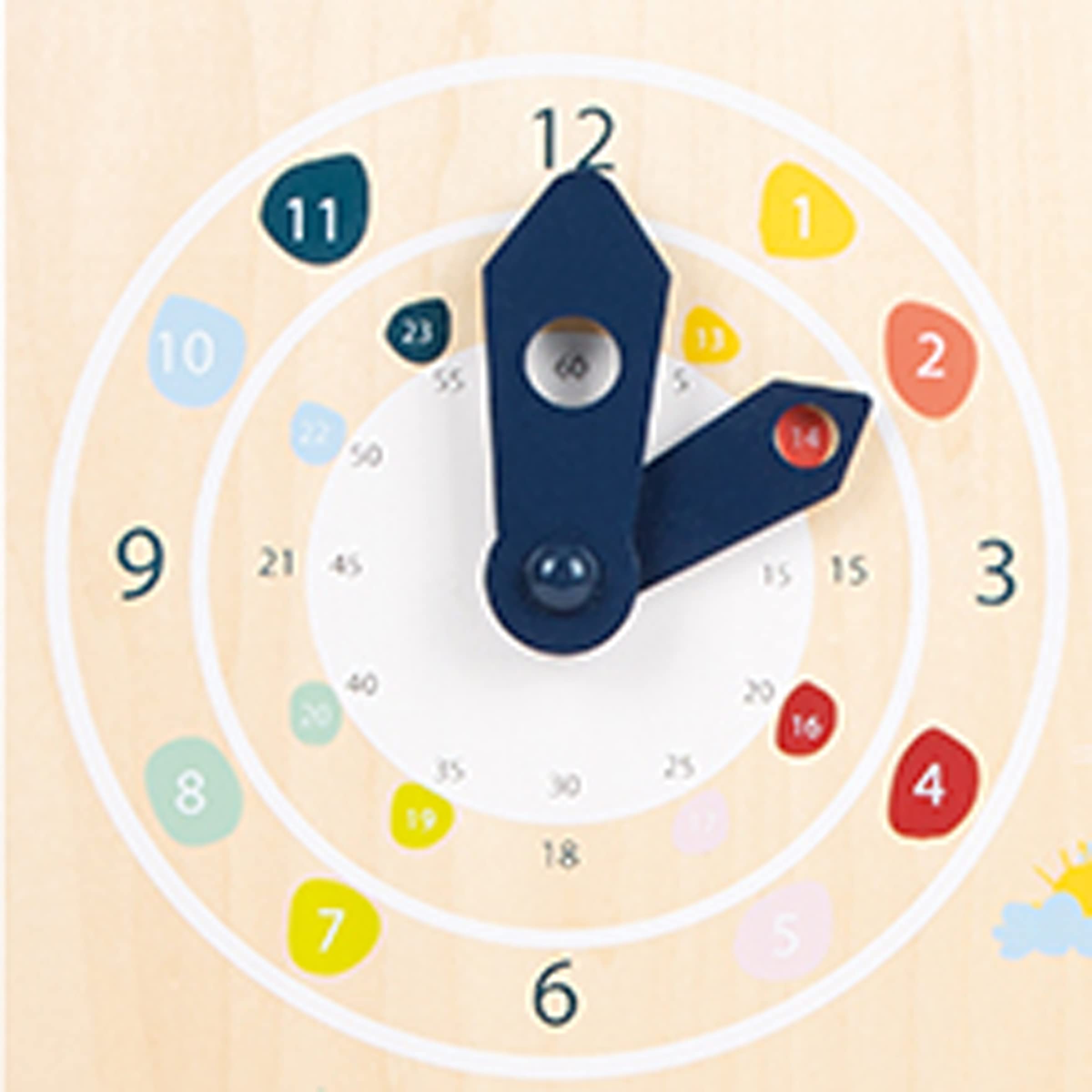 smallfoot Educate orologio didattico calendario legno