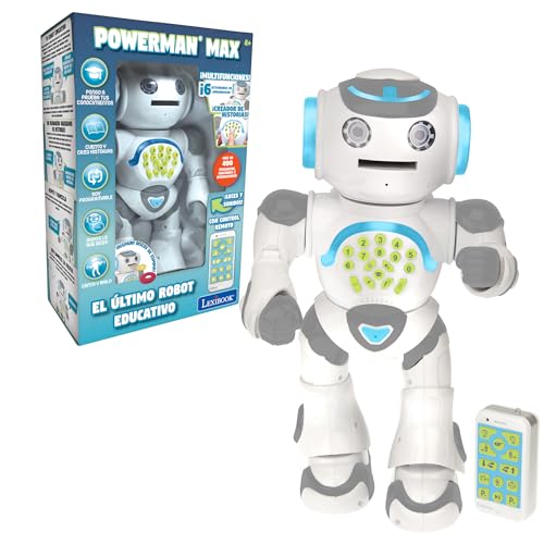 Lexibook Powerman MAX ROB80ES robot parlante spagnolo