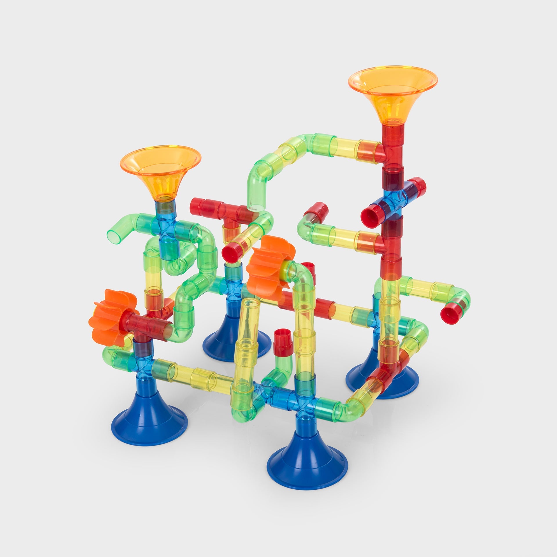 Tickit Translucent Set Tubi Acqua Colorati 74 Pezzi