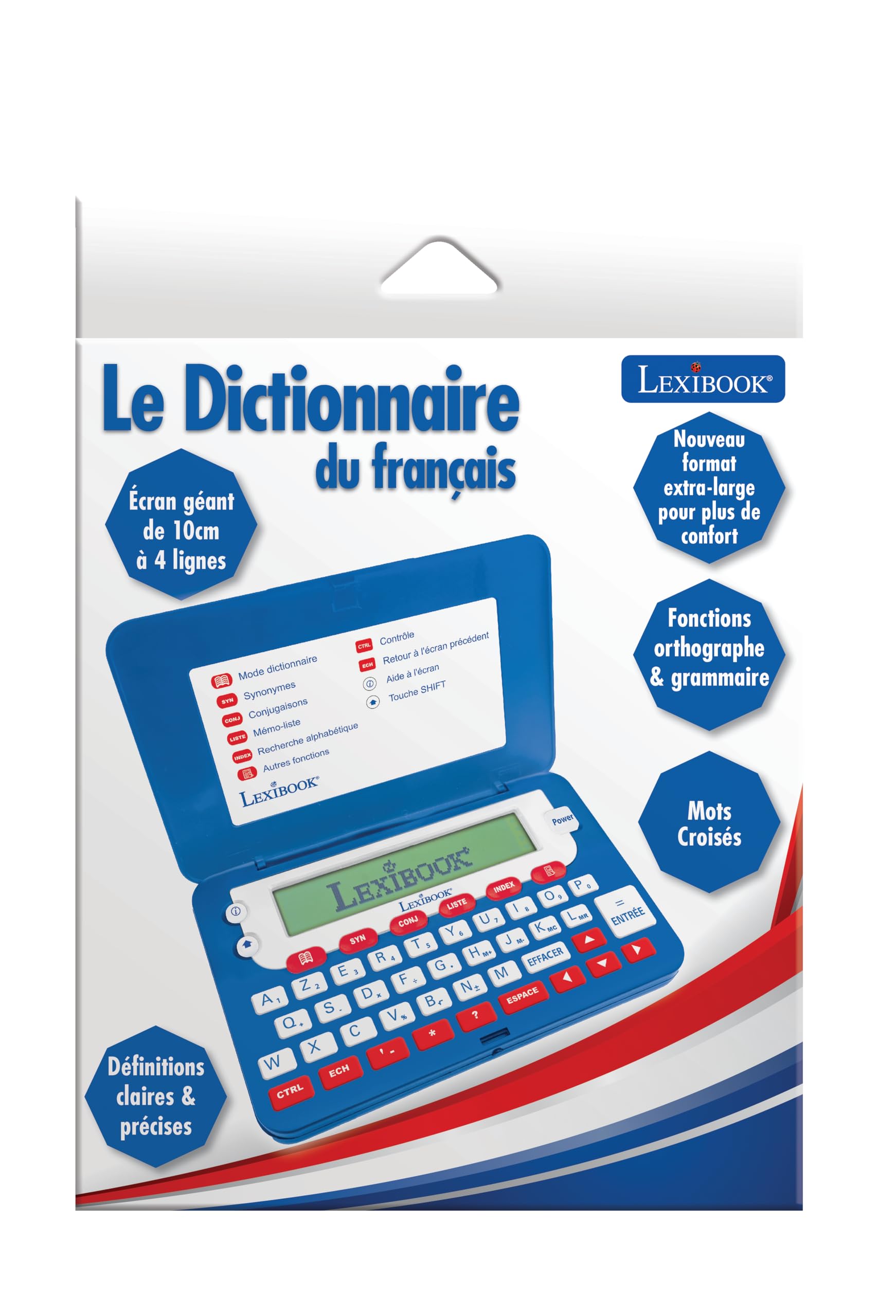 Lexibook D660FR dizionario elettronico francese tascabile blu