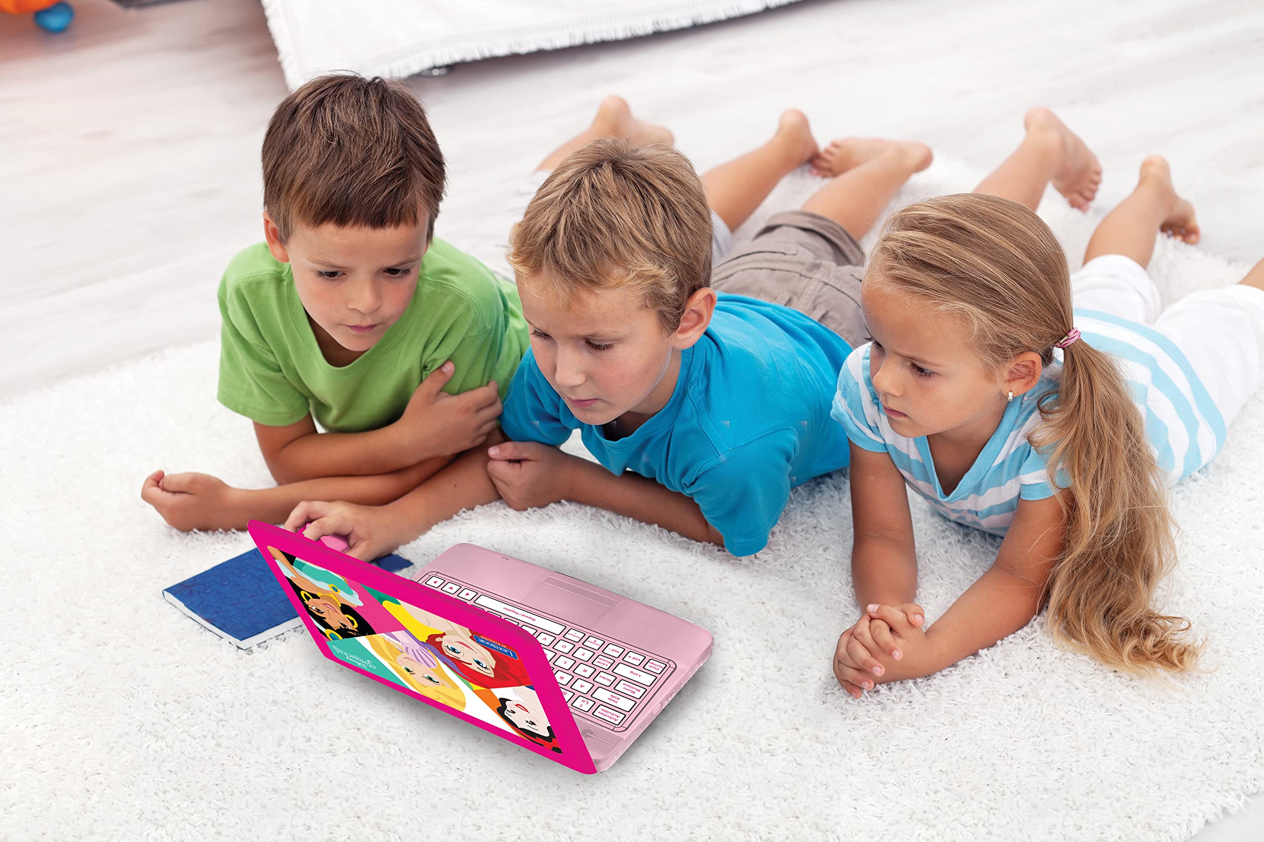 Lexibook JC598DPi1 Principesse laptop educativo bilingue
