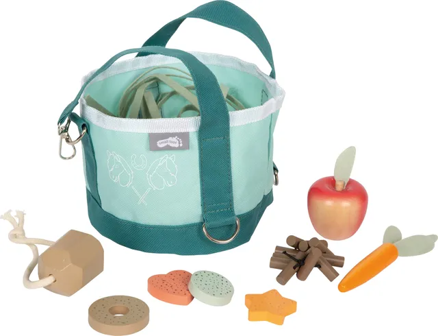 smallfoot Cavalli set mangime gioco ruolo con borsa