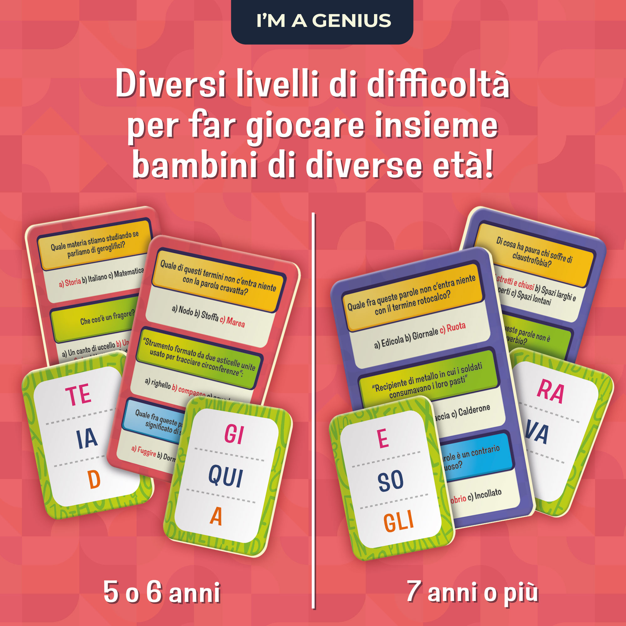Lisciani I'm a Genius gioco Parole alla Riscossa italiano