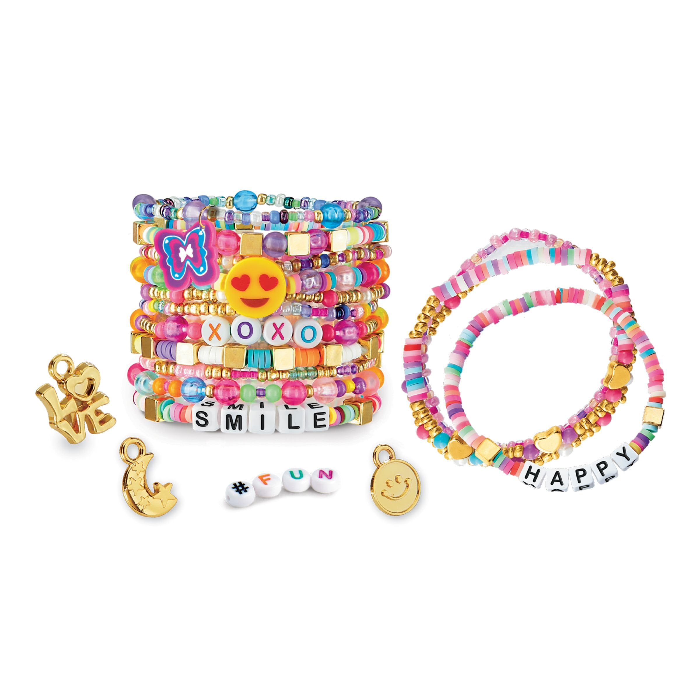 Lexibook CRSS44 kit braccialetti 18 colori perline