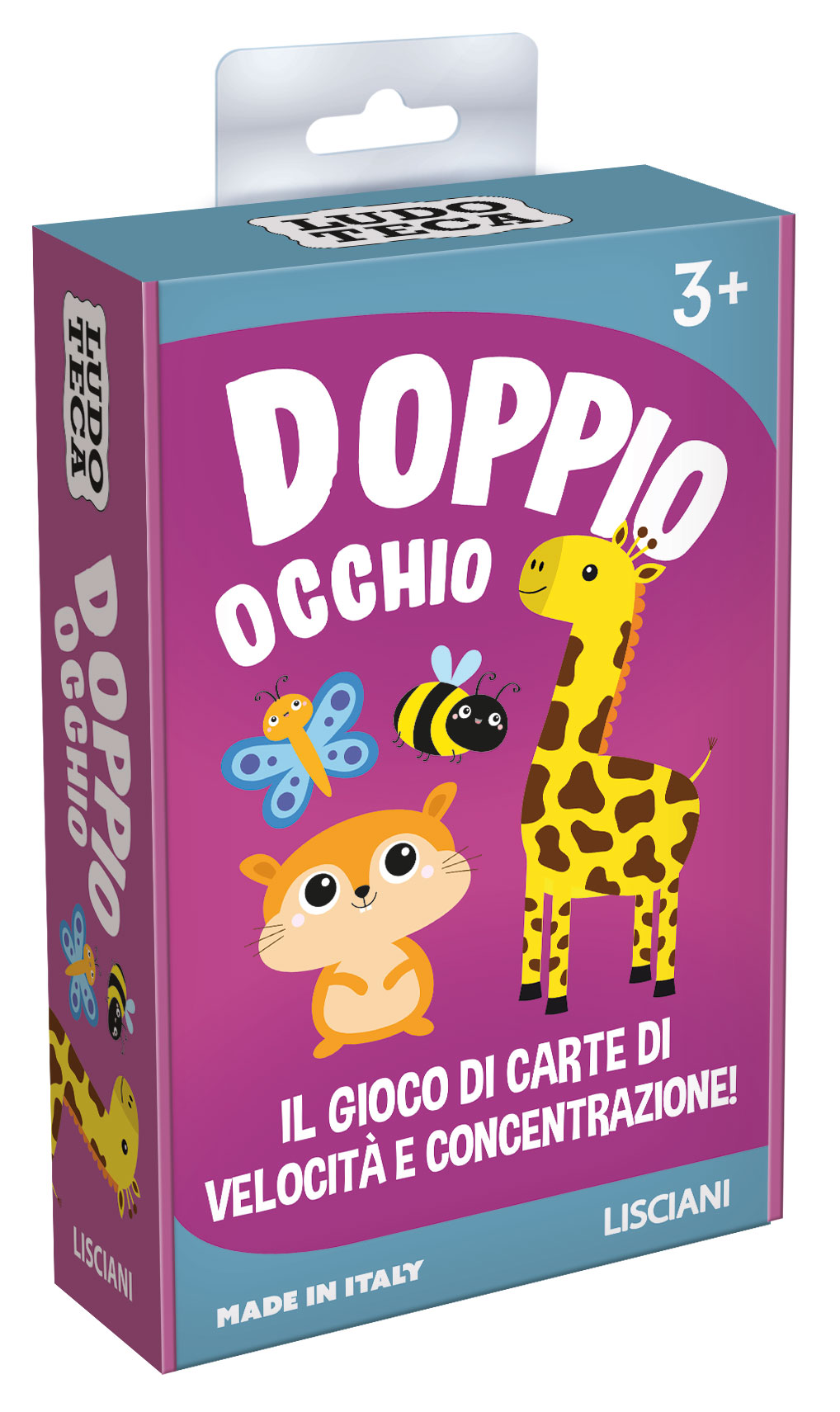 Lisciani Ludoteca Doppio Occhio gioco di carte attenzione