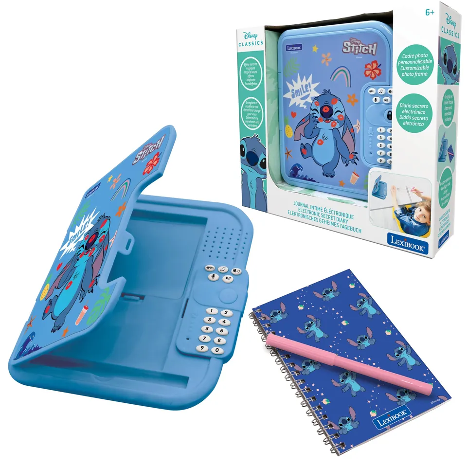 Lexibook Stitch SD50DLXB diario elettronico blu