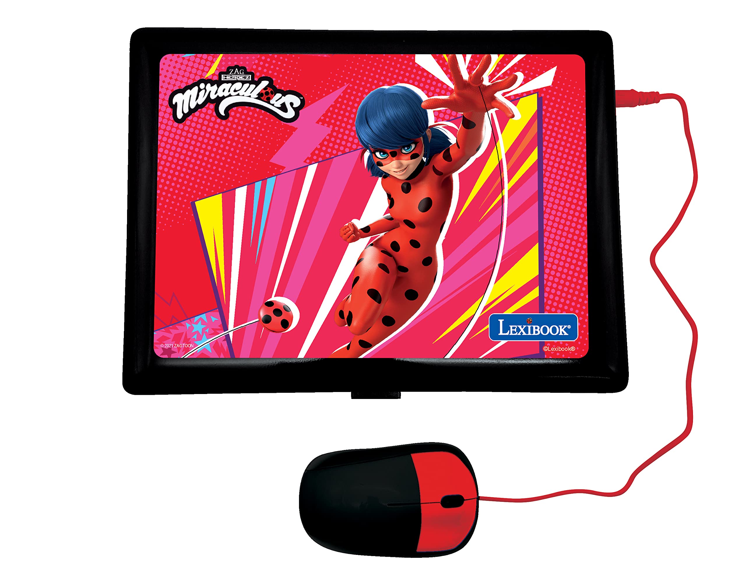 Lexibook Miraculous JC598iMIMI computer educativo nero rosso