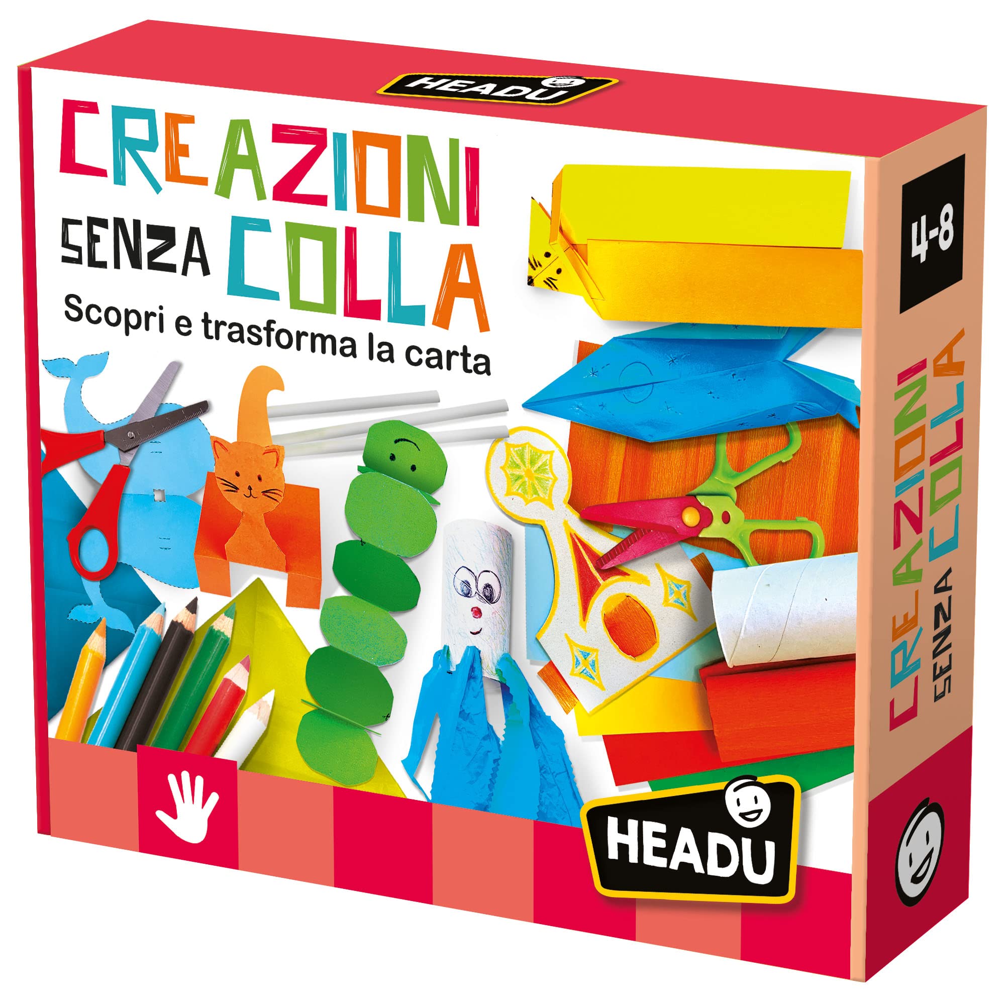 Headu Creazioni Senza Colla IT53726 gioco creativo 4-8 anni