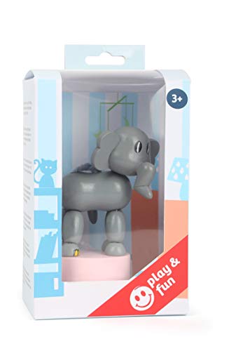 smallfoot 11136 elefantino legno a pressione che balla