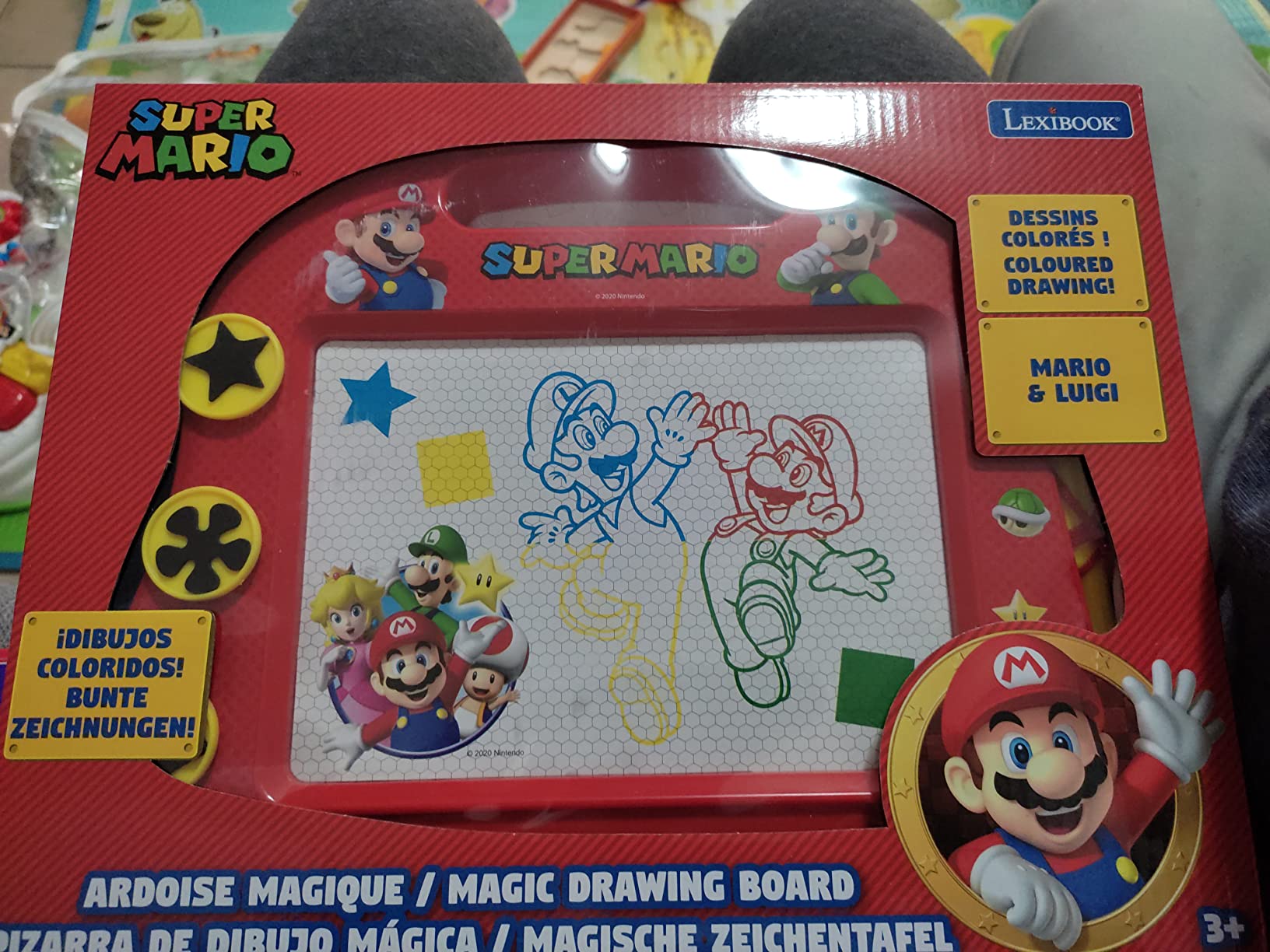 Lexibook Paw Patrol CRPA550 lavagna magica rosso blu
