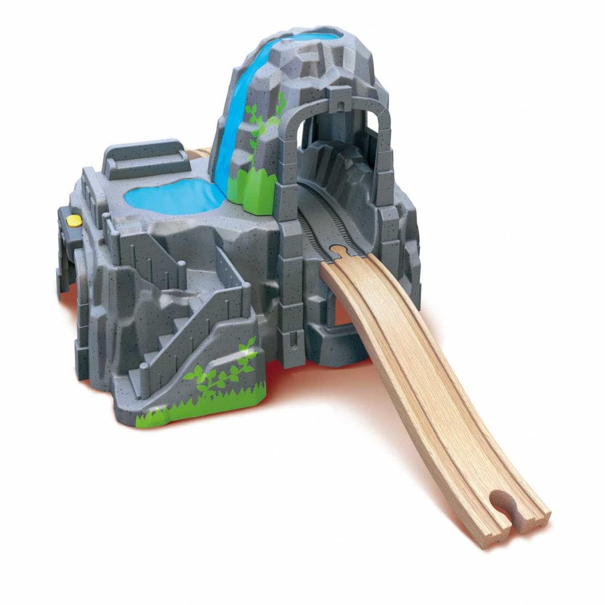 Hape Set Montagna galleria treno legno luci e suoni