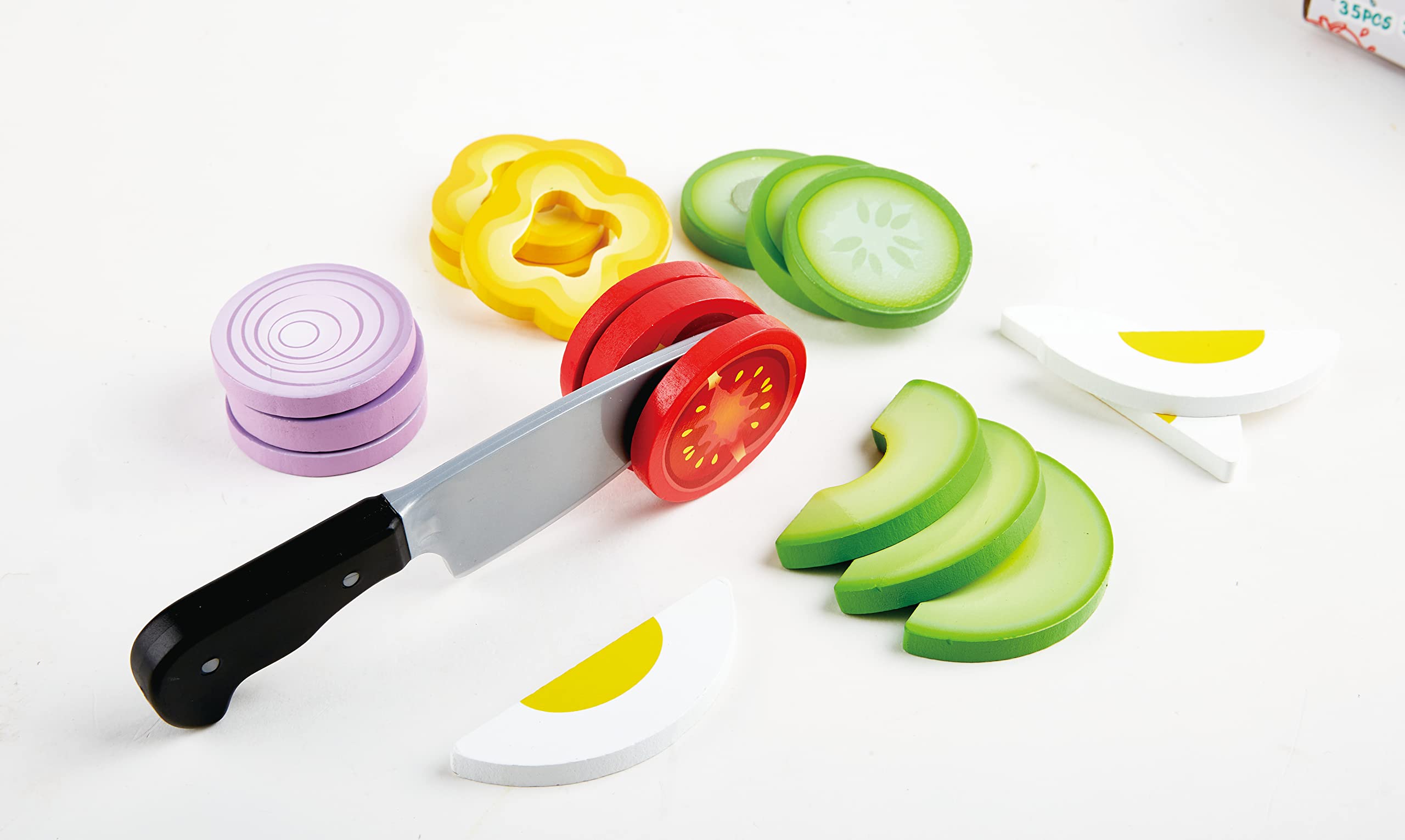 Hape Insalata Sana set cucina legno 3 anni
