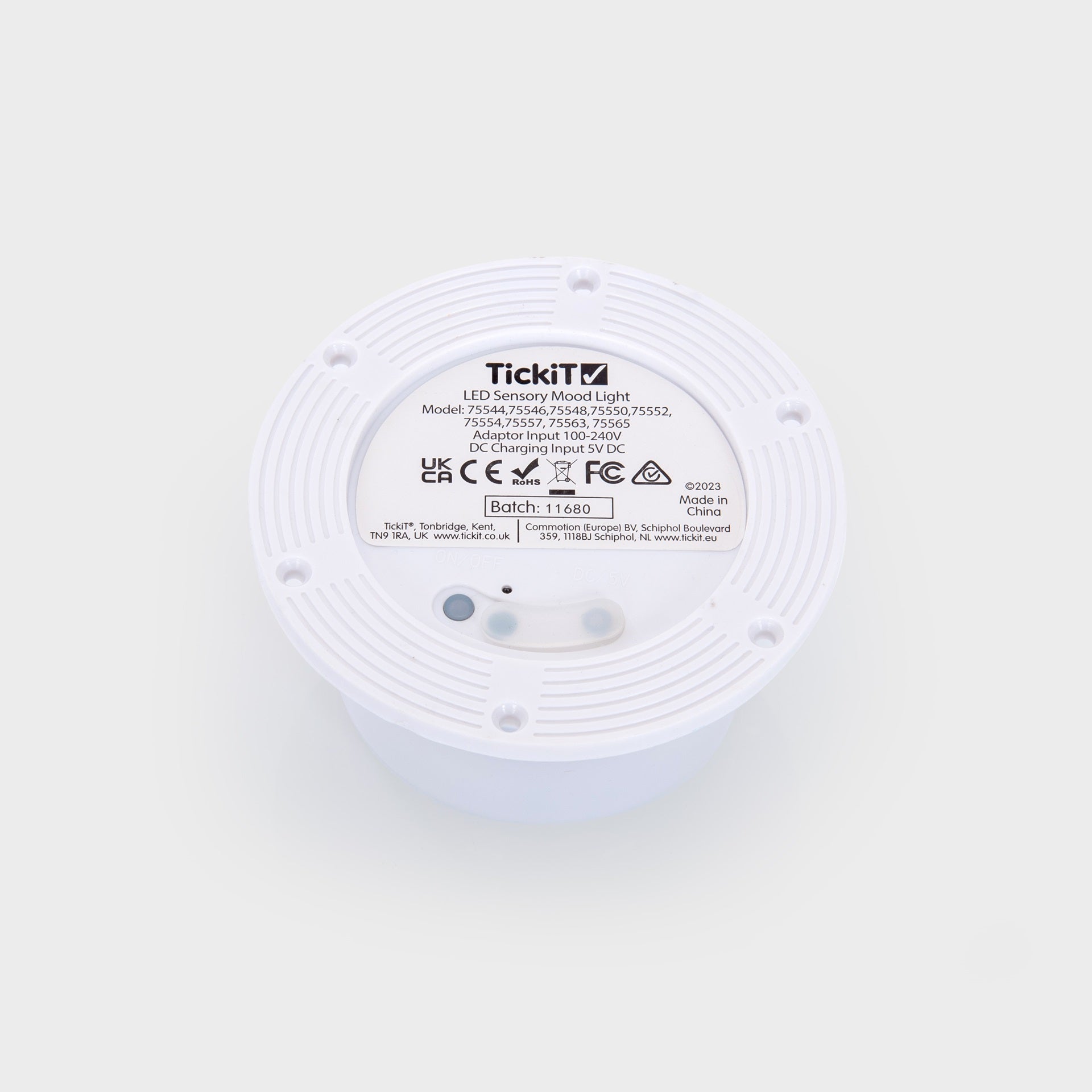 Tickit Mood Light telecomando ricambio 5V luci sensoriali