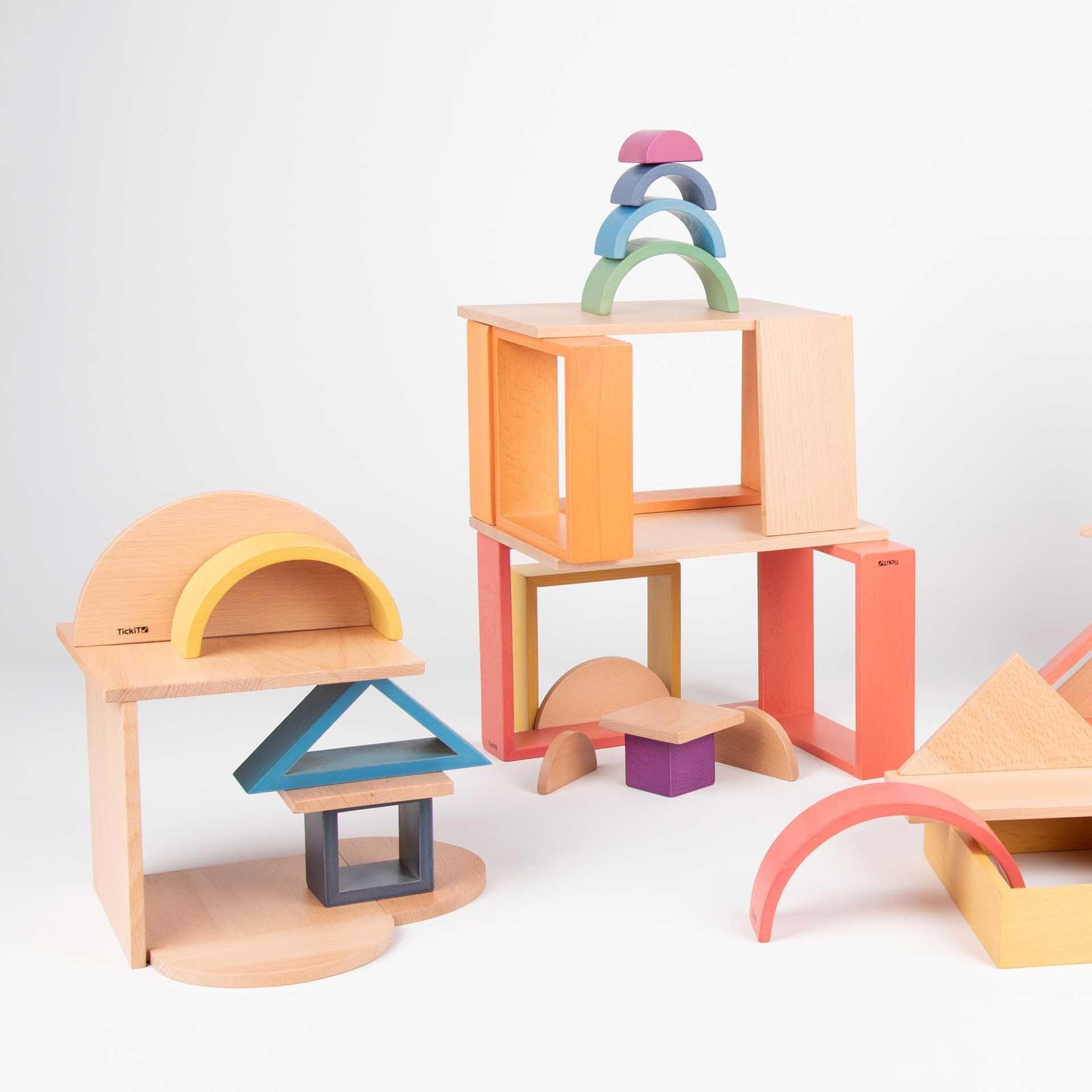Tickit Rainbow Architect Set costruzioni 7 colori