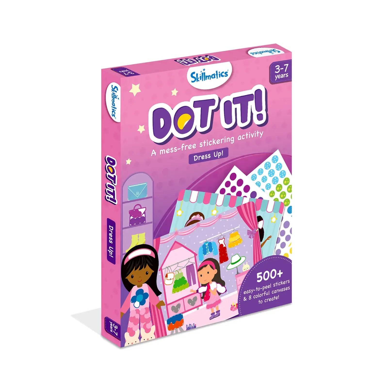 Skillmatics Dot It Dress Up stickers arte bimbi 3-7 anni