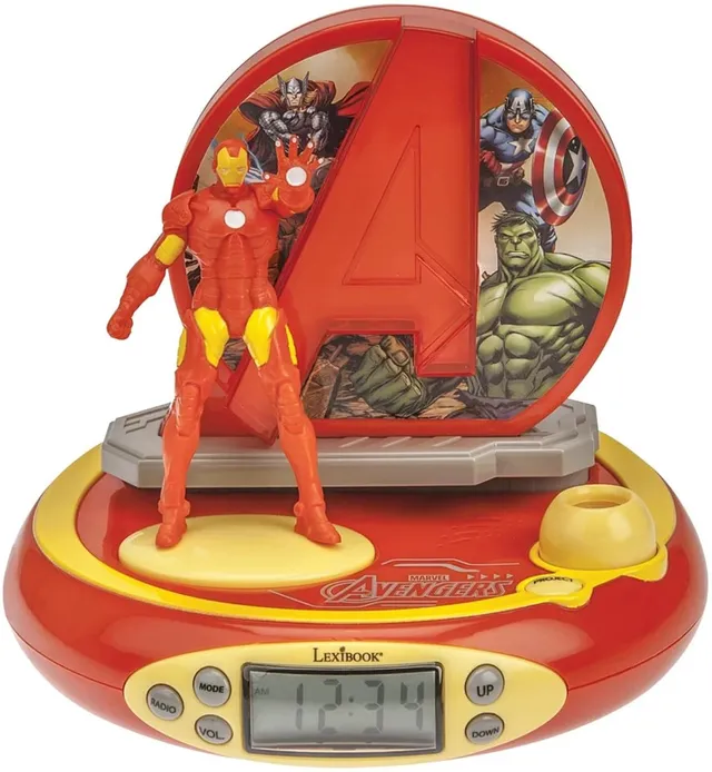 Lexibook Avengers Iron Man RP510AV sveglia proiettore