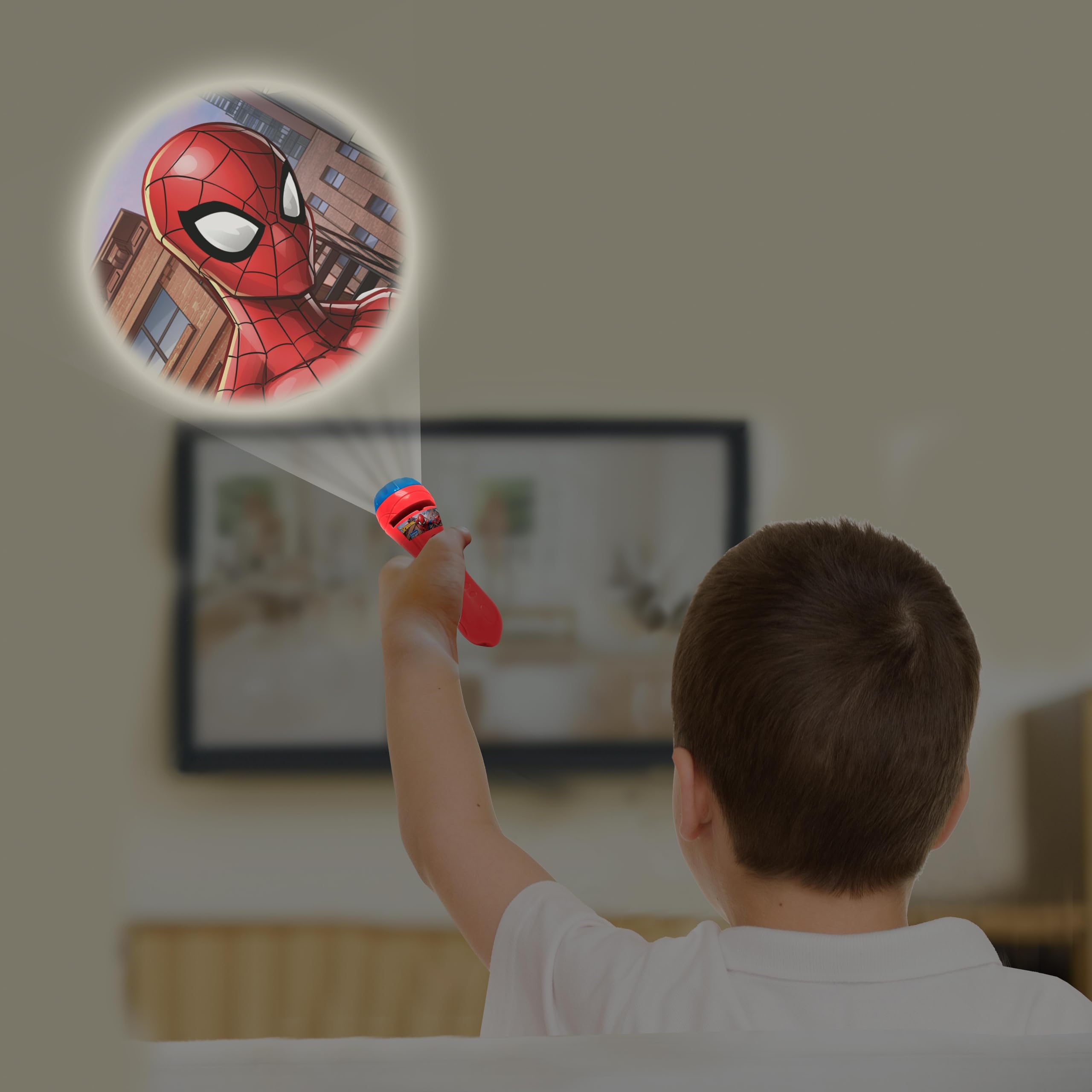 Lexibook Spider-Man LTC050SPLXB proiettore storie con torcia