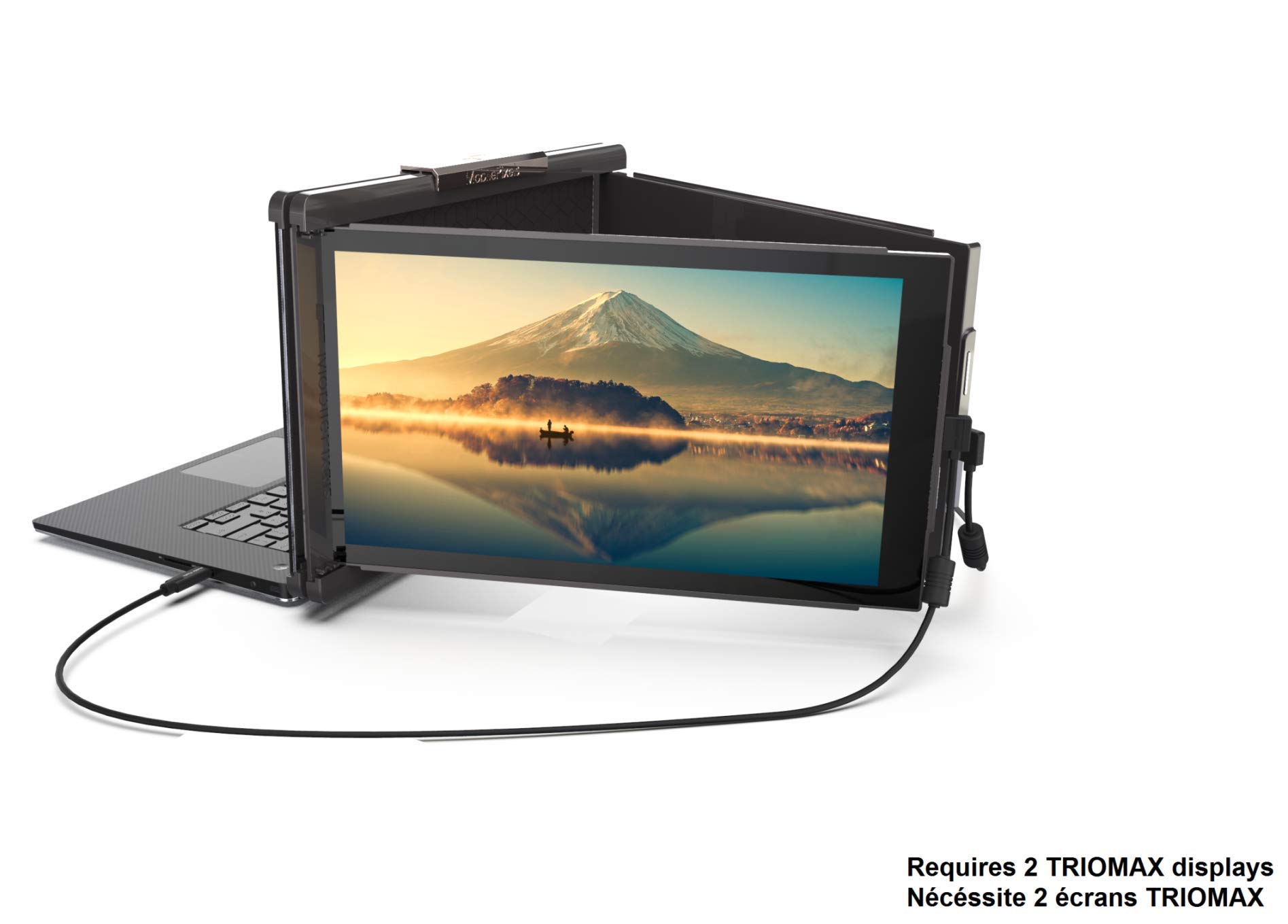 Lexibook Trio Max TRIOMAX monitor portatile 14" Full HD