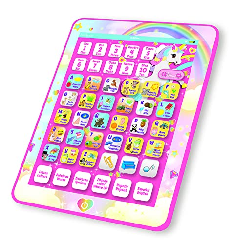 Lexibook JCPAD002UNI tablet educativo parlante spagnolo-inglese