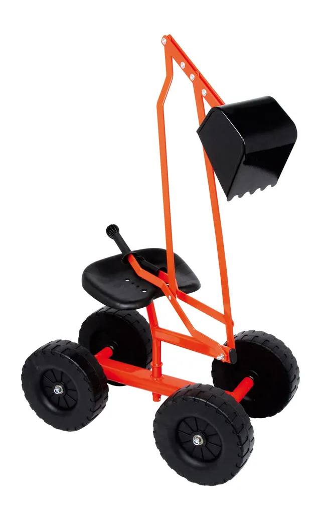 smallfoot escavatore con ruote ruspa sabbia metallo 360°