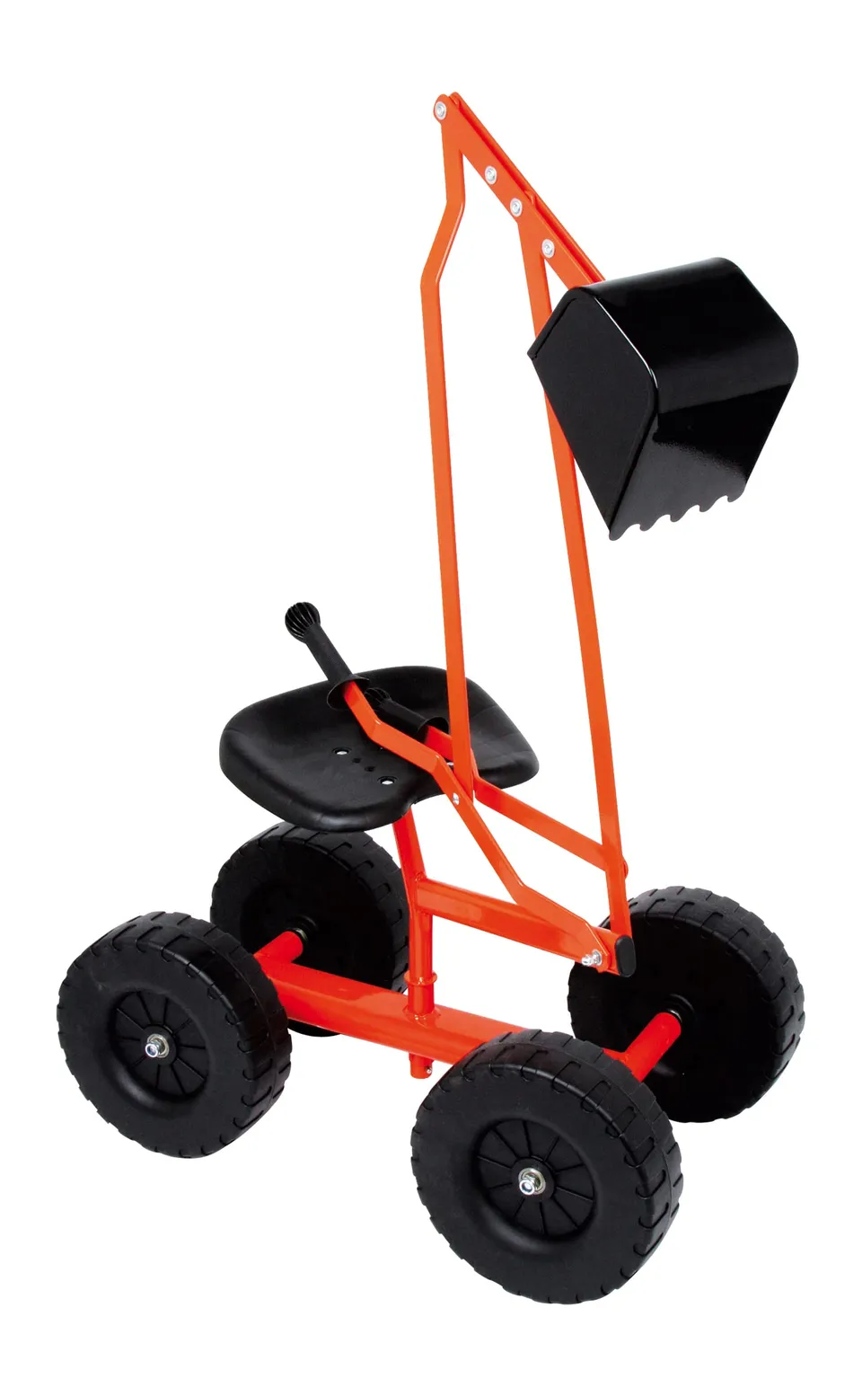 smallfoot escavatore con ruote ruspa sabbia metallo 360°
