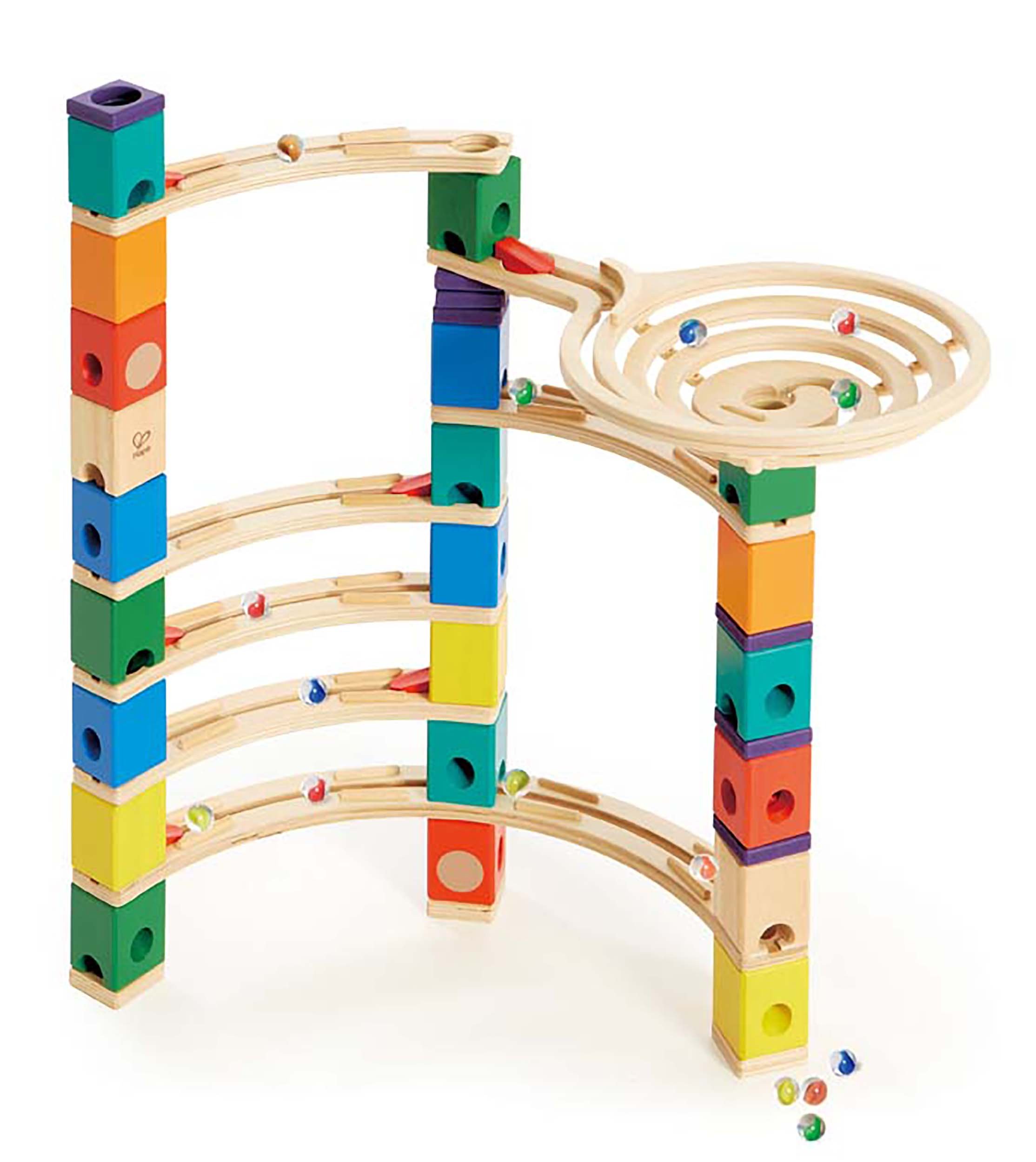 Hape Quadrilla Xcellerator pista biglie legno E6007