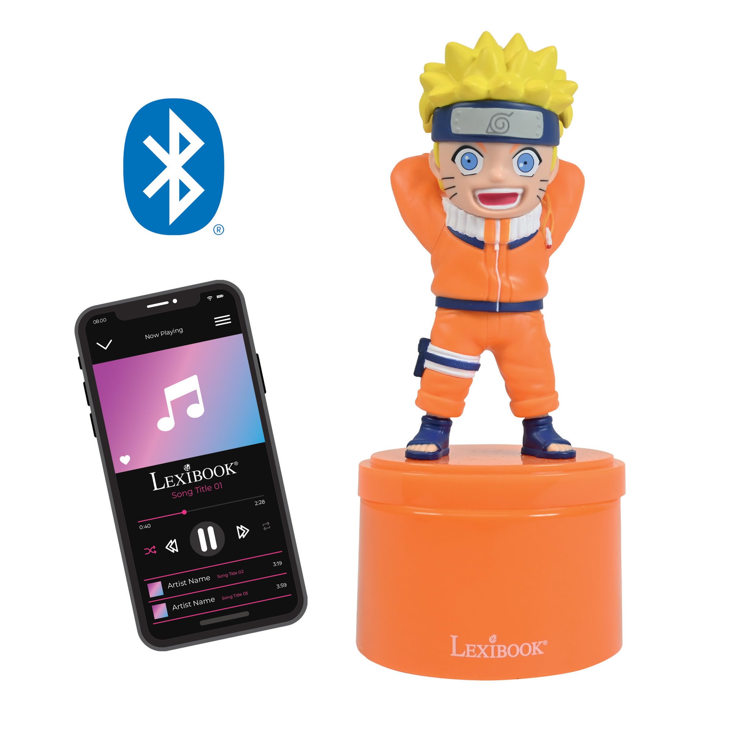 Lexibook Naruto NS02NA lampada notturna bluetooth