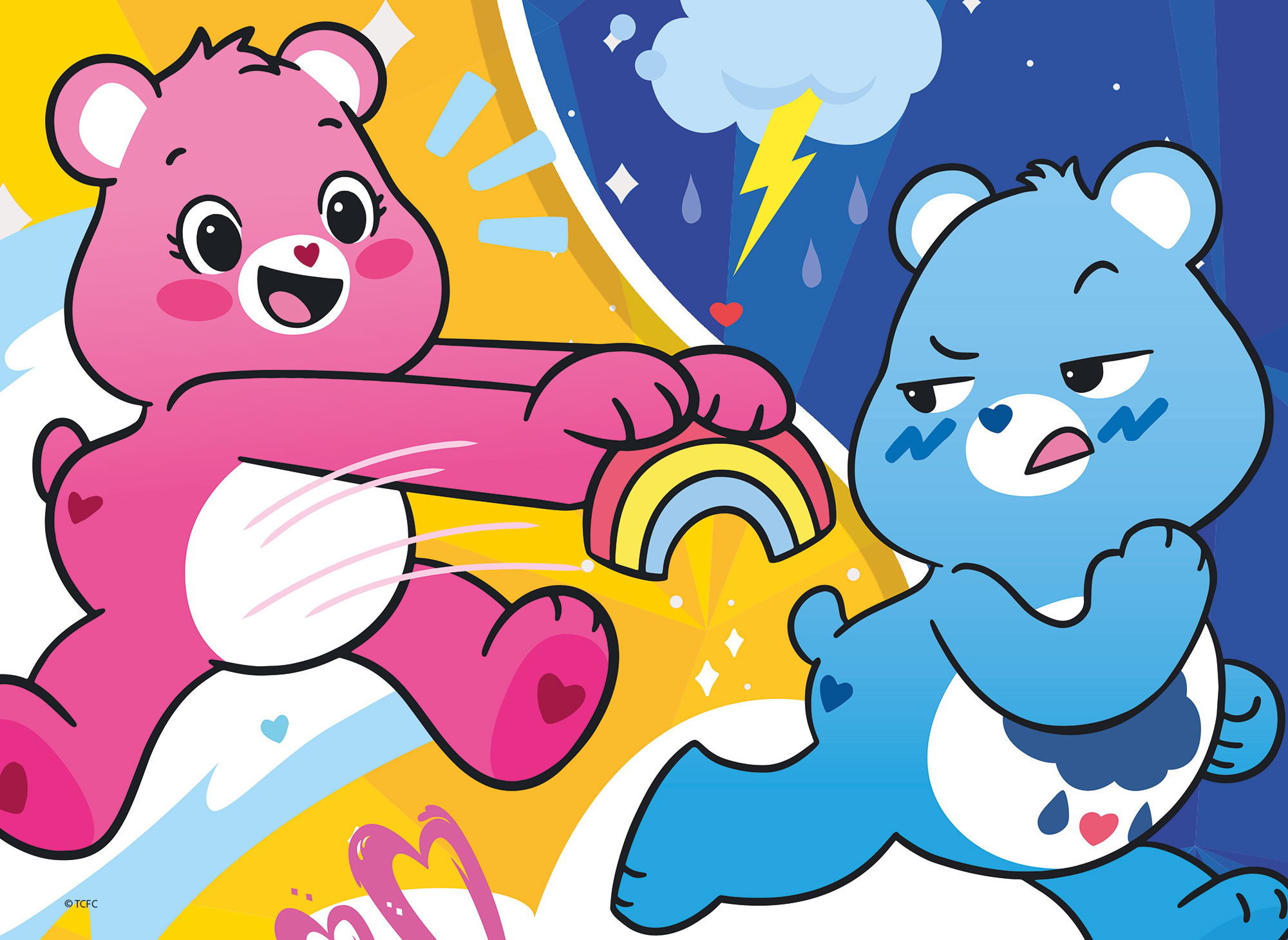 Lisciani Care Bears DF Maxifloor 4x48 puzzle double-face