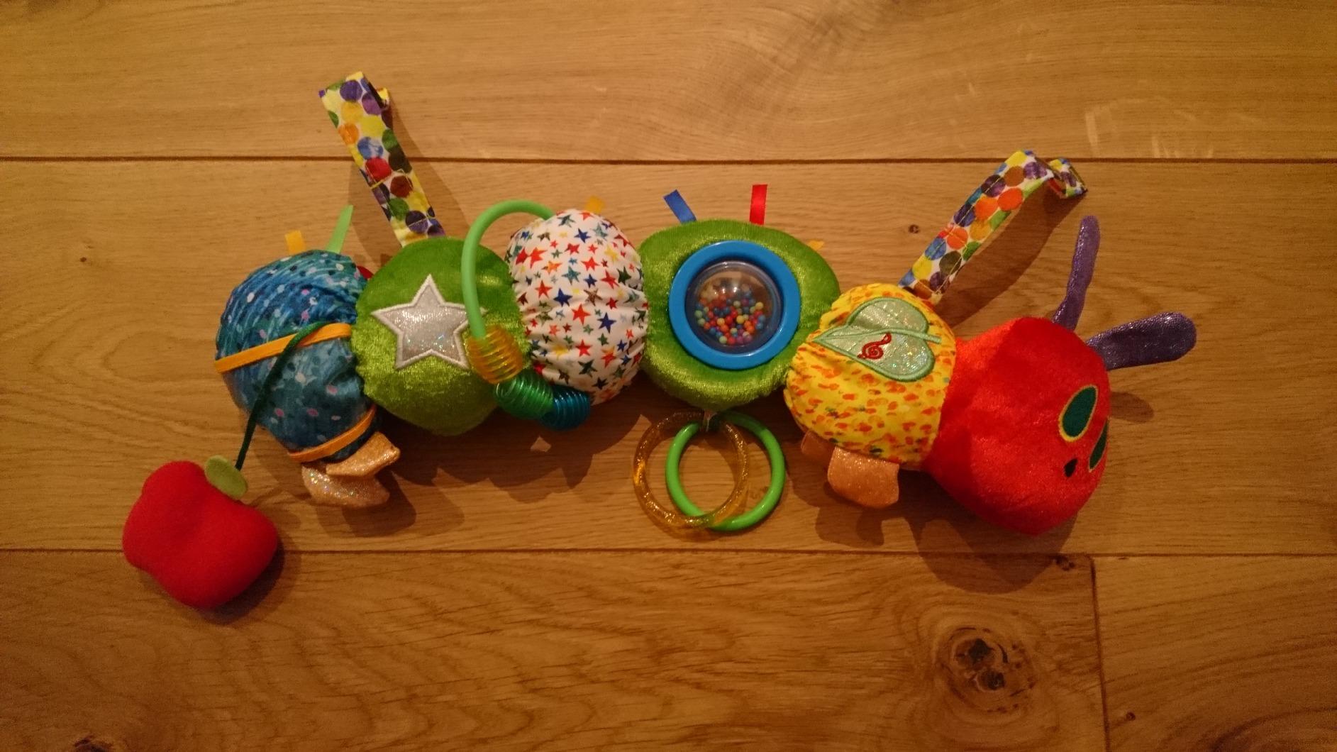 smallfoot 10405 Bruco gioco per box in tessuto