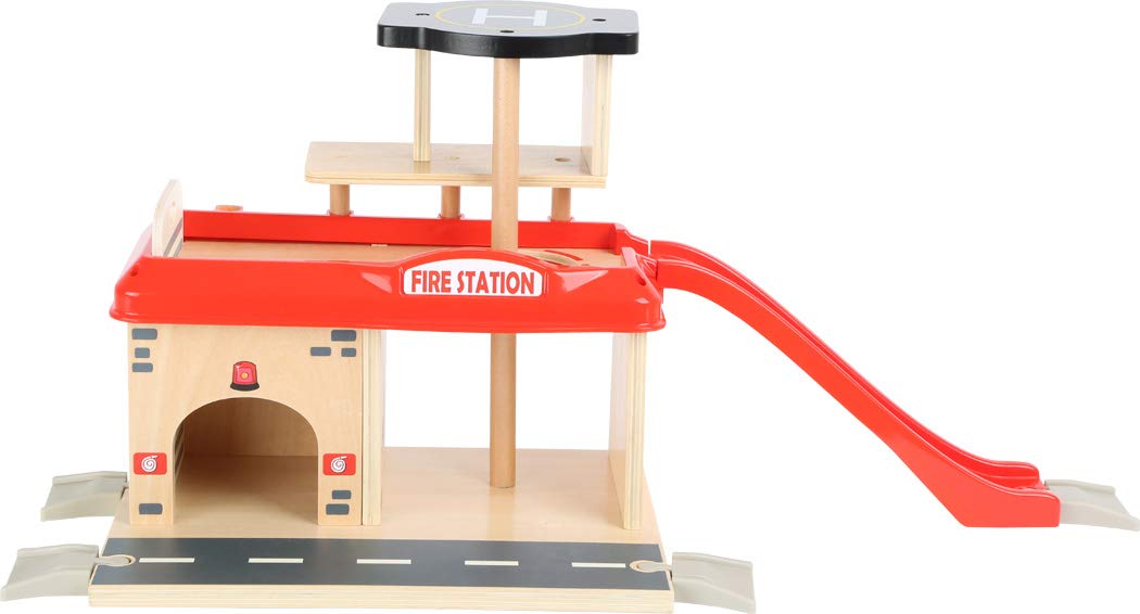 smallfoot Caserma Vigili Fuoco giocattolo legno accessori