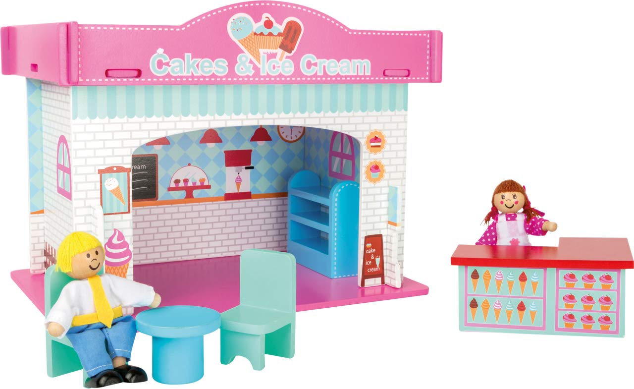 smallfoot 10855 Gelateria casa legno gioco 2 personaggi