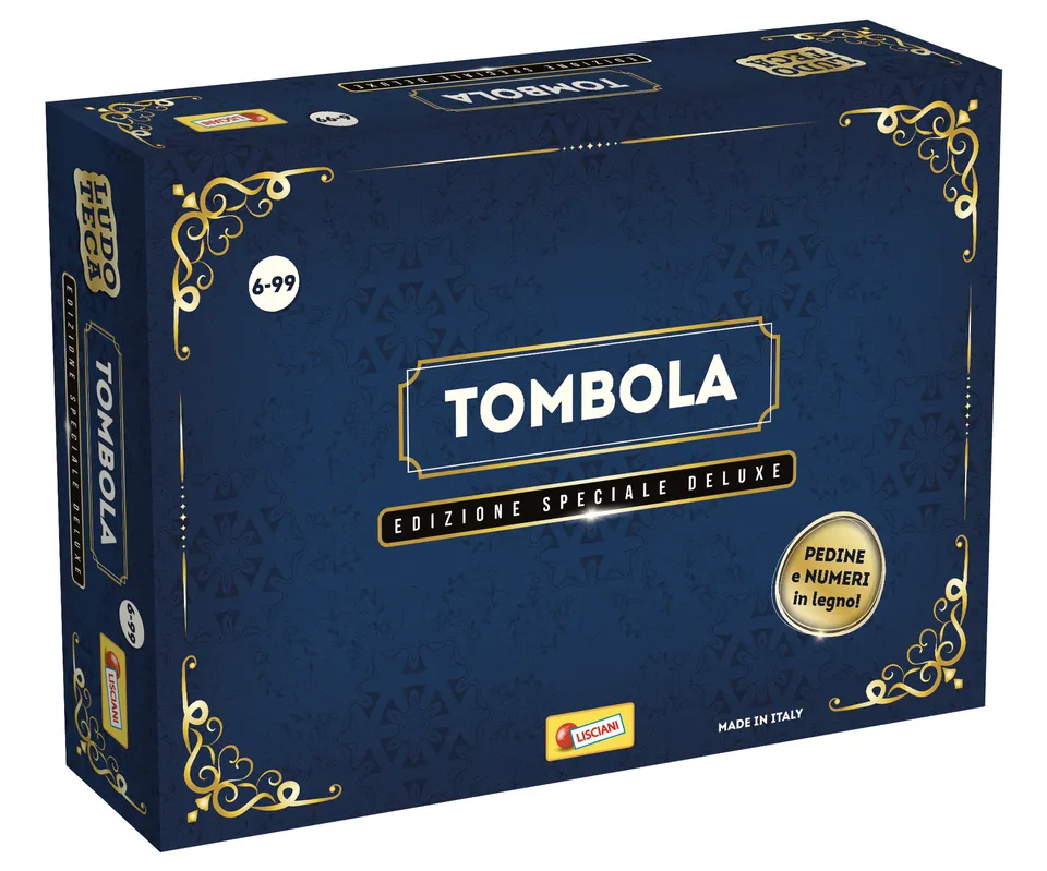 Lisciani Ludoteca Tombola gioco in legno plastic free