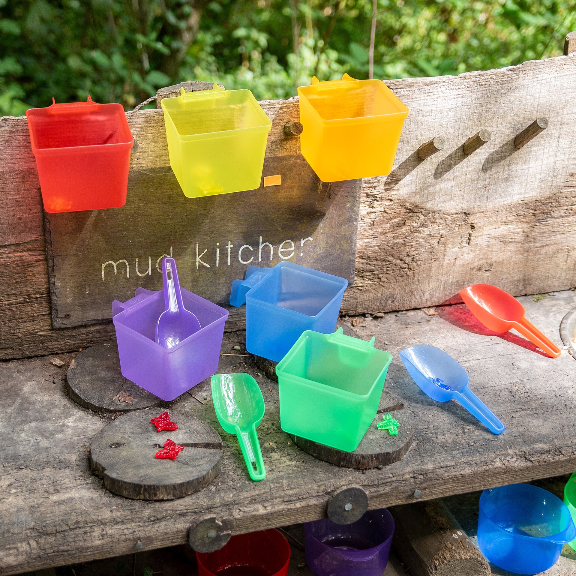 Tickit Translucent Colour Discovery Pots vasetti 6 colori traslucidi