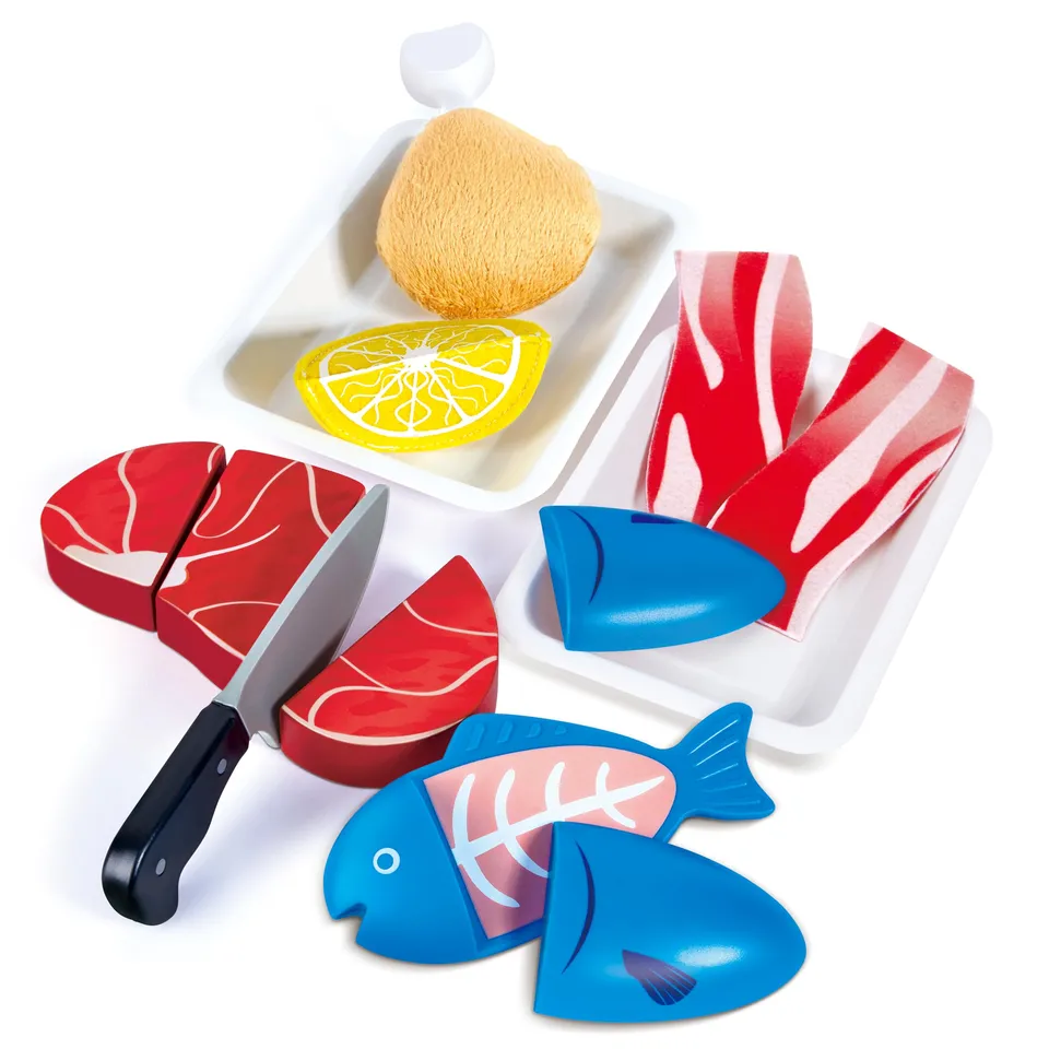 Hape Tasty Proteins alimenti giocattolo per cucina