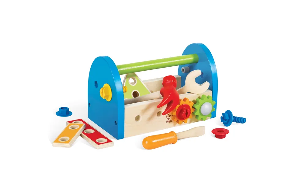 Hape Cassetta Attrezzi gioco legno con utensili dai 3 anni