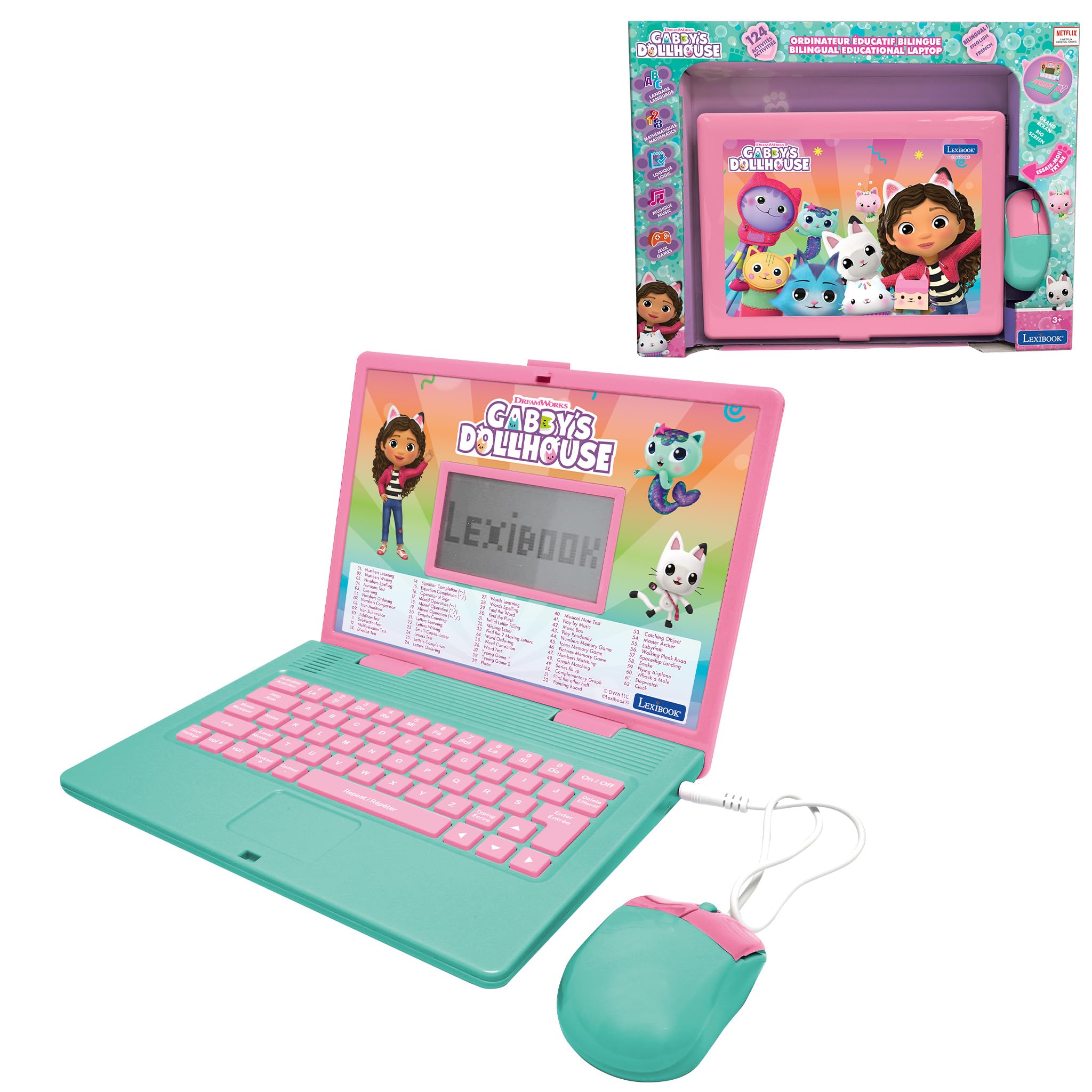 Lexibook Gabby JC598GDHi1LXB computer educativo rosa blu