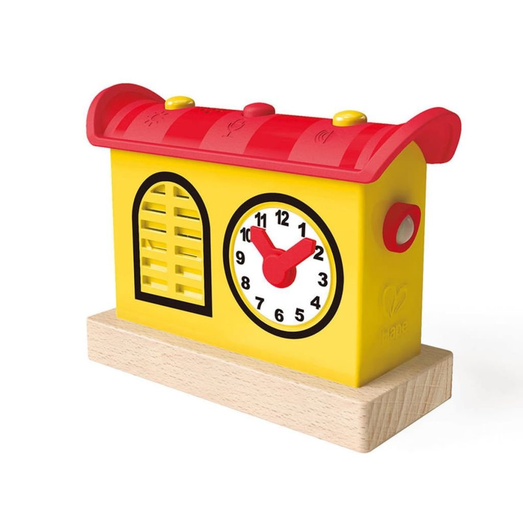 Hape Stazione Treni Registra Ascolta stazione 5 pezzi