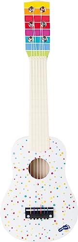 smallfoot Sound chitarra acustica bambini leggera a pois colorati