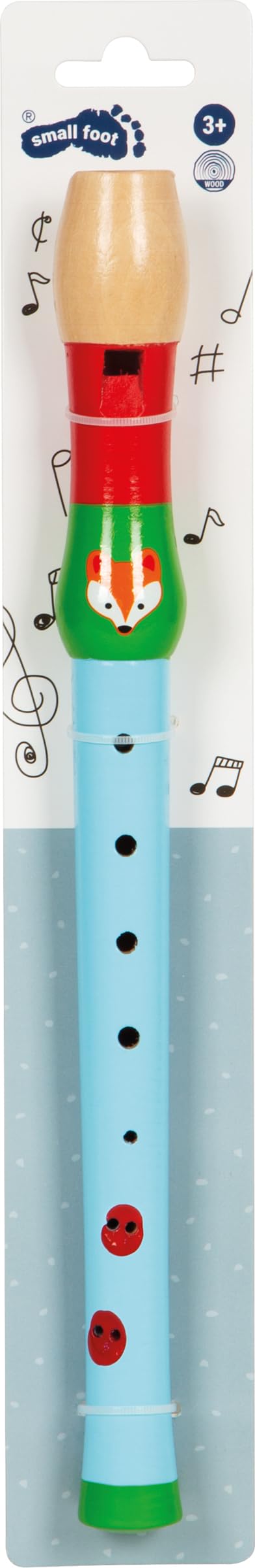 smallfoot Volpacchiotto flauto dolce legno bambini