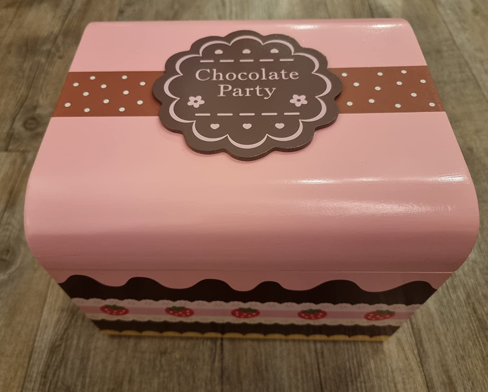 smallfoot 2847 Scatola Caramelle scatola dolci legno 56 pezzi