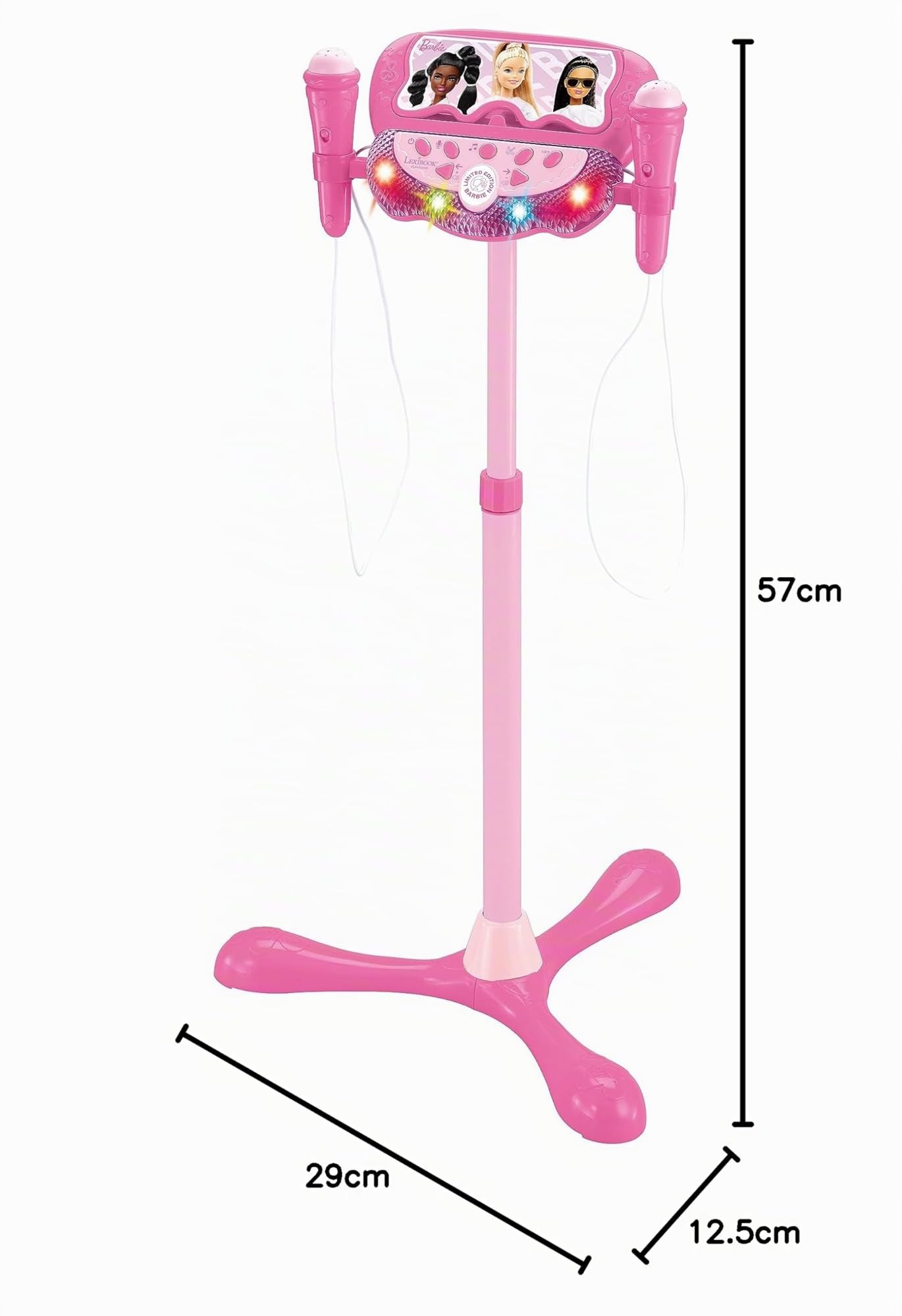 Lexibook Barbie S160BB altoparlante giocattolo rosa 2 microfoni