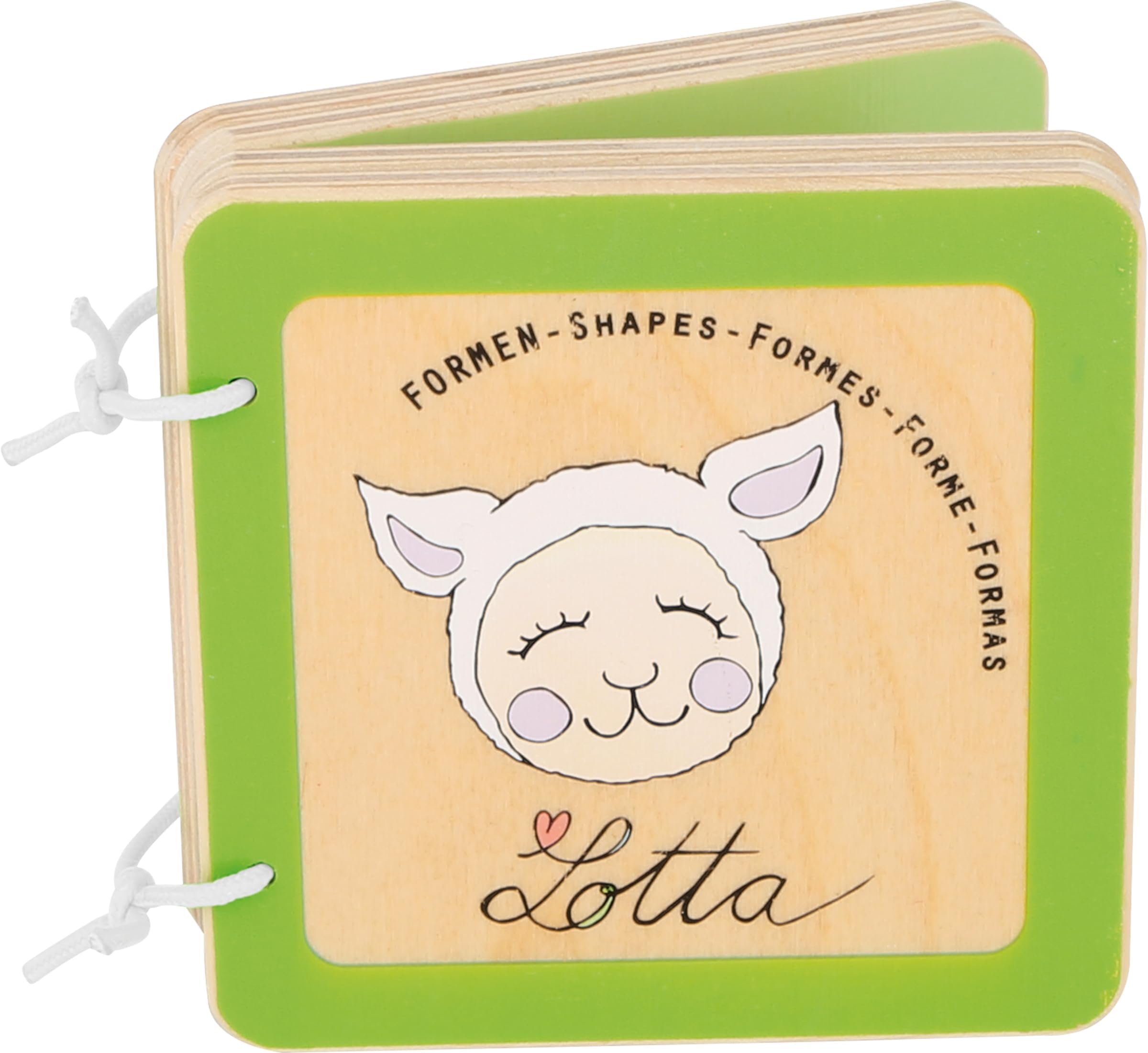 smallfoot Lotta 10861 libro legno forme 12 mesi