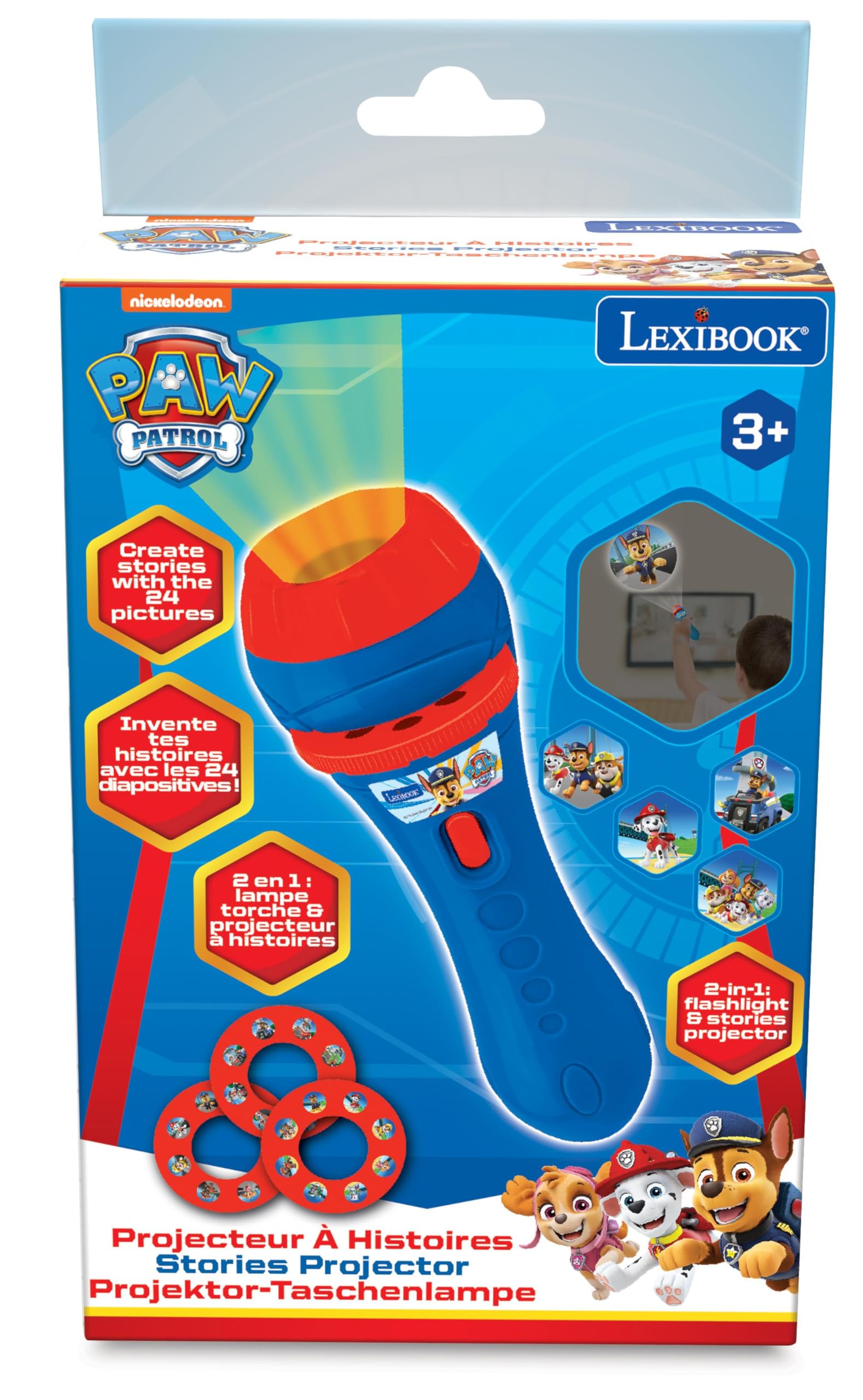 Lexibook Paw Patrol LTC050PALXB proiettore storie 24 immagini