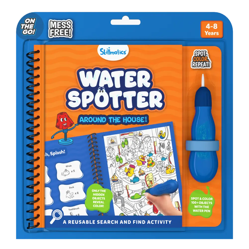 Skillmatics Water Spotter Casa libro acqua cerca e trova